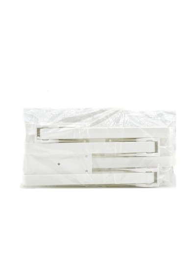 İbico-978 Aç Kapa Sofra Ayağı 20 Cm - Beyaz Komple Plastik- 4'li Paket Diğer