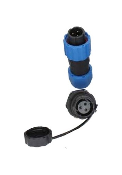 Powermaster Sd13 Tipi Su Geçirmez 3 Pin Konnektör