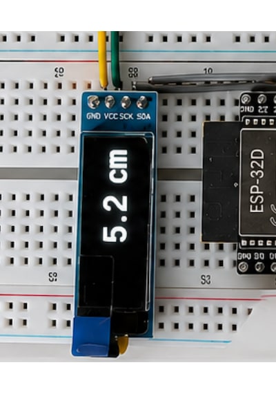 Masrokit Esp32-d Geliştirme Kartlı Ultrasonik Mesafe Ölçüm Eğitim Kiti Önceden Programlanmış