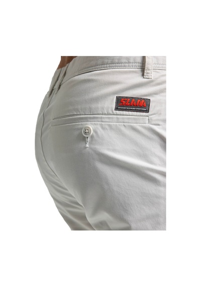 Slam Slam Deck Lgt Chino Shorts Erkek Beyaz Şort W03