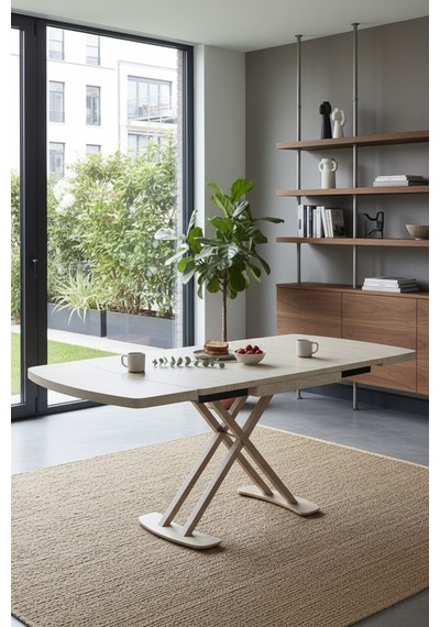 Venoxa Premium Seri 70x110 / 70x160 Mdf Masa Tek Masadır Traverten / Bej Traverten / Bej Venoxa Premium Seri 70x110 / 70x160 Mdf Masa Tek Masadır Traverten / Bej Traverten / Bej