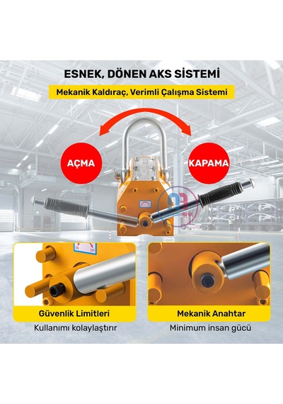 Pml-400 Manyetik Kaldıraç - 400 Kg Güç