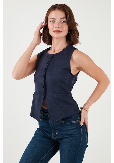 Lela Bayan Yelek 5866435 Lacivert Lacivert