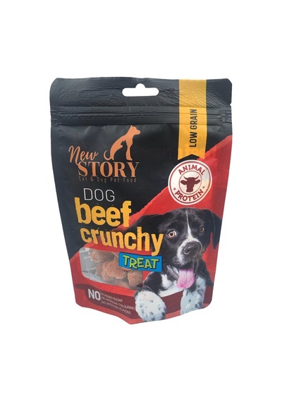 New Story Köpekler İçin Sığır Etli Atıştırmalık Beef Crunchy 80 G