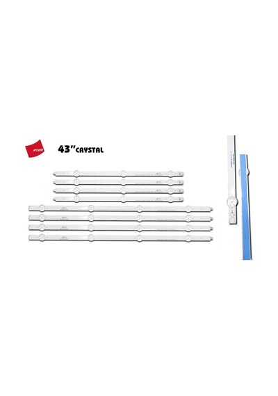 Arçelik Uyumlu Beko A43L8740 B43L 8752 43Clx7745 A43L 5860 Led