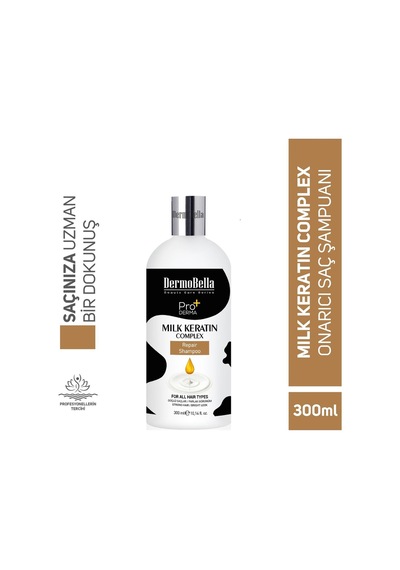 Dermobella Milk Keratin Complex Yoğun Nemlendirici Ve Besleyici Şampuan 300 ML