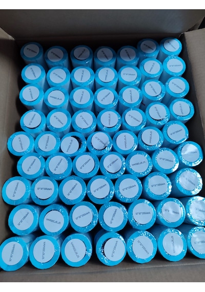 Barkod Etiket Sticker 50x30 Mm Lamine Termal Etiket 1 Rulo 200 Tam Adet Etikettir 1