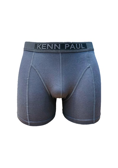 Kenn Paul 3 Lü Modal Erkek Boxer Seti-siyah-lacivert-füme Çok Renkli