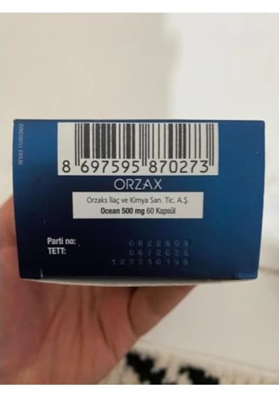 Ocean Balık Yağı 500mg 60 Kapsül