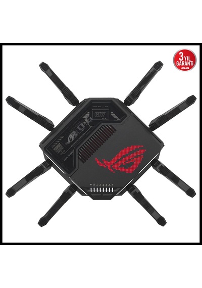 Asus Rog Rapture Gt-be98, Be25000, 24400mbps, 8xanten, Four Band, Wifi 7, Aimesh, Aiprotection Pro,