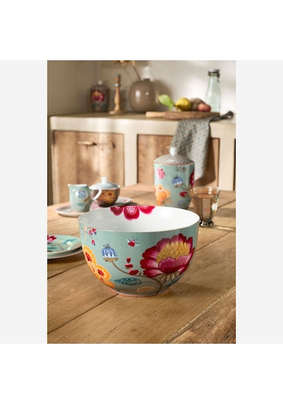 Pip Studio Mavi Porselen Servis Kasesi 23 Cm