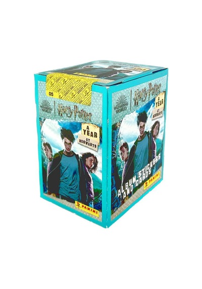 Panini Harry Potter Hogwarts'ta 1 Yıl Sticker Seti 50'li Paket 200 Sticker + 50 Kart Koleksiyonculara Özel Oyuncak "