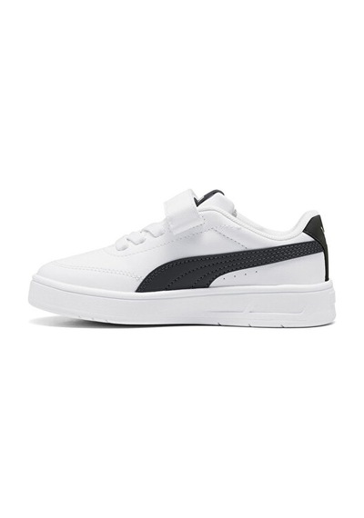Puma Court Classic Clean Ac+ Ps Çocuk Günlük Ayakkabı 40375101 Beyaz Beyaz