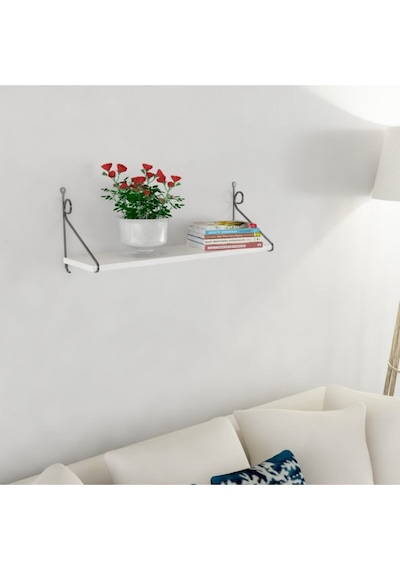 Decormet Seramoni Raf Seti 1 Raflı 200 720 Beyaz Beyaz