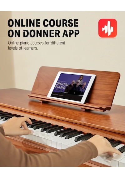 Donner Ddp-80 Pro Solid Wood Dijital Piyano