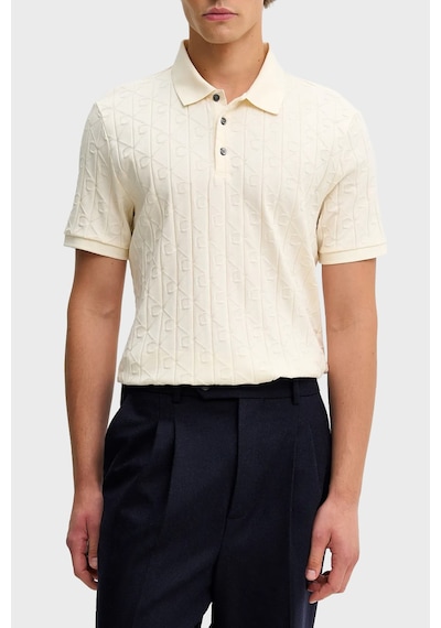Calvin Klein Erkek Polo Lv04le203g Yac Beyaz Beyaz