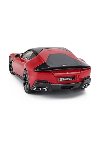 1:18 Ölçek Polistil 2024 Ferrari 12 Cılındrı + Showcase Diecast Metal Minyatür Model Araba 25cm