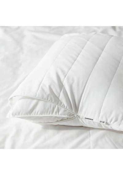 Ikea Luddros Yastık Kılıfı 50 X 60 Cm Beyaz