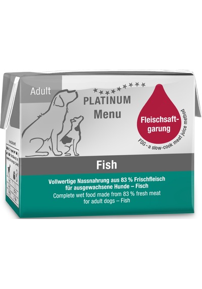 Platinum Balıklı Köpek Yaş Maması 90 Gr