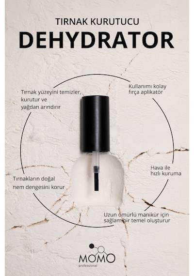 Momo Professional Dehydrator Tırnak Kurutucu 10 ML