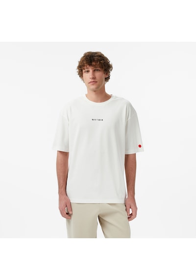 Unıted4 Regular Fit Erkek Bej T-shirt Bsc-utms