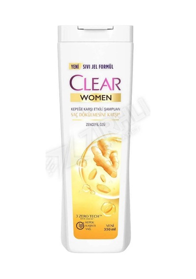 3 Adet Clear Şampuan Saç Dökülmelerine Karşı Etkili 350 Ml
