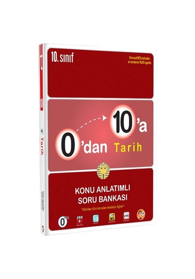 Tonguç Akademi Yayınları 10. Sınıf 0'Dan 10'A Tarih Konu Anlatıml