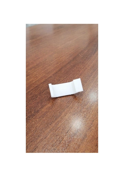 Stor Zebra Perde Pratik Kornişe Takma Aparatı 3,5 Cm 10 Adet Pratik Ayak Dar Boy Krem
