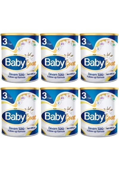 Baby Goat 3 Devam Sütü 400 G 6 Adet