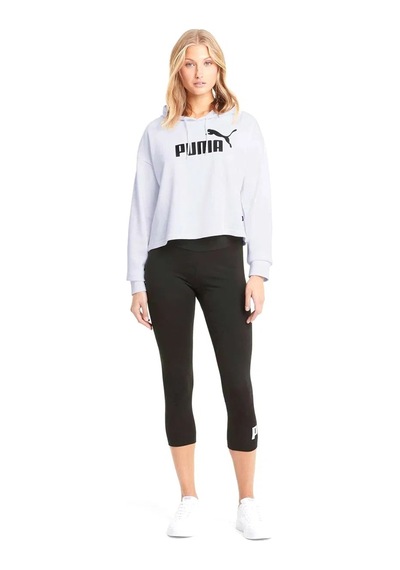 Puma Ess Cropped Logo Hoodie Kadın Sweatshirt 58687002-19288 001