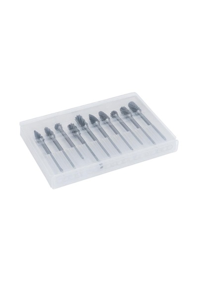 6318 Ahşap-metal Karbür Kalıpçı Freze Ucu 10 Parça 3 Mm Saplı