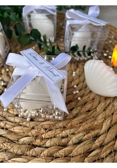 Bernami Vazo Pinterest 10 Adet Mika Kutulu Istiridye Mum Düğün ,nişan ,kına ,davet ,doğum Günü Diğer
