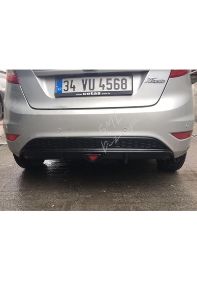 Ford Fiesta Çakarlı Difüzör Arka-tampon-eki Plastik
