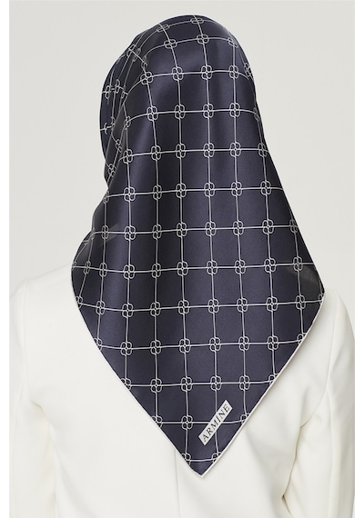 Armine Özel Nostalji Serisi Twill İpek Eşarp Modelleri 8555D-15