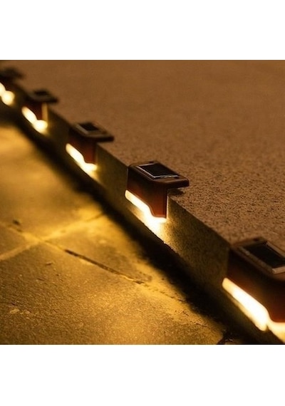 Bakgelal Güneş Enerjili Köşebent Bahçe Lambası Otomatik Şarjlı Su Geçirmez Led Işık 4'lü Set, Merdiven Ve Veranda Aydınlatması, Solar Led Merdiven Işık 4 Lü Güneş Enerjili Bahçe Yolu Aydınlatma - Bgabahceayd001 Bakgelal Güneş Enerjili Köşebent Bahçe Lambası Otomatik Şarjlı Su Geçirmez Led Işık 4'lü Set, Merdiven Ve Veranda Aydınlatması, Solar Led Merdiven Işık 4 Lü Güneş Enerjili Bahçe Yolu Aydınlatma - Bgabahceayd001