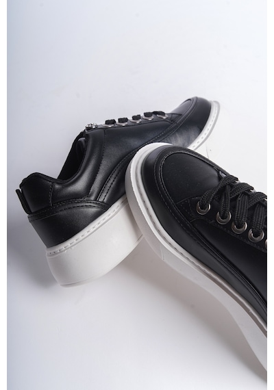 Daxtors Garantili D419 Günlük Ortopedik Unisex Sneaker Spor Ayakkabı Siyah