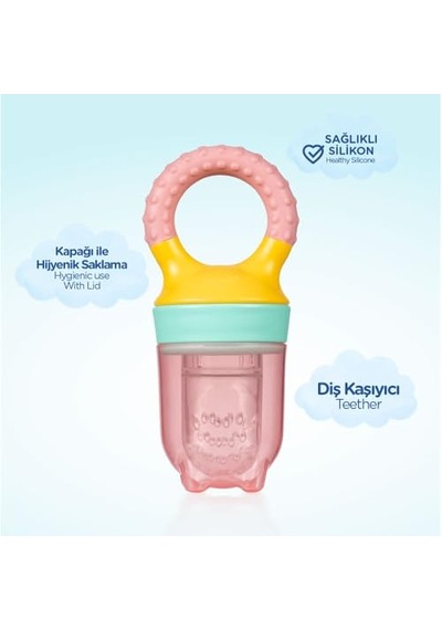 Baby Meyve Süzgeci - Turuncu Çok Renkli