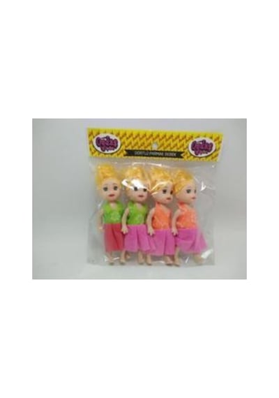 Parmak Barbie Et Bebek 4lü
