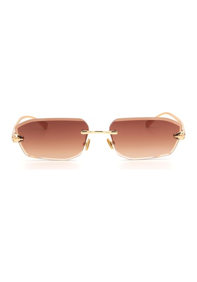 Falenti Ae2502-c2 56 Unisex Güneş Gözlüğü Kahverengi