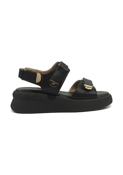 Nine West Hernan Siyah Kadın Kalın Taban Sandalet 000000000102051557
