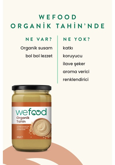 Organik Tahin 600 Gr