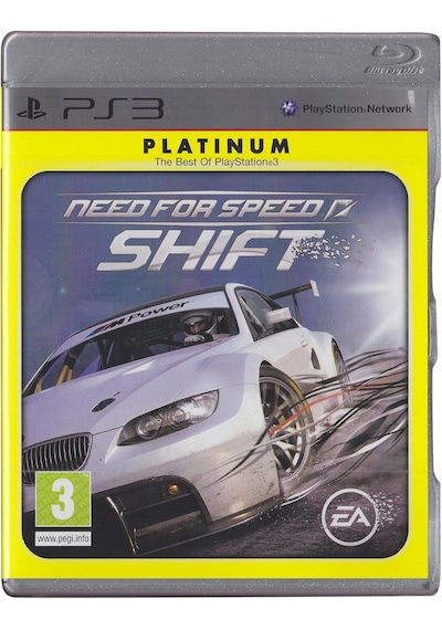 Need For Speed Shift Platinum Ps3 Cd Oyun Tehşir