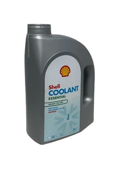 Shell Coolant Essential Meg Bazlı 3 Lt Mavi Antifriz Diğer