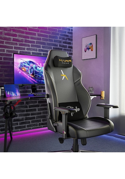 Riftwalker Ergonomik Oyuncu Koltuğu Siyah