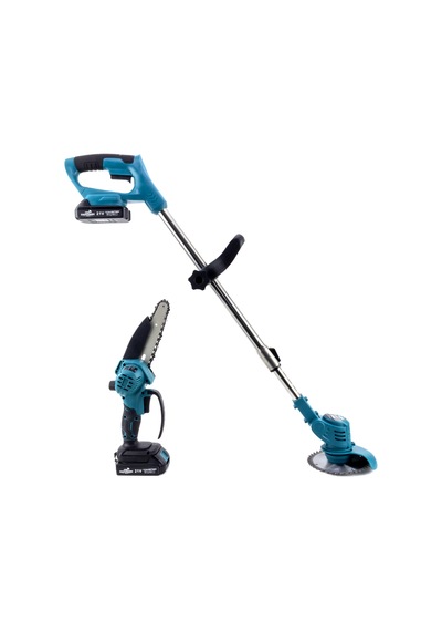 Dawreek Blue21 İkili Tırpan Seti Şarjlı Tırpan + Testere