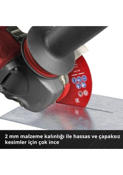 3 Parça İnce Metal Kesme Diski Seti Ø 230 Mm, 2 Mm Kalınlık