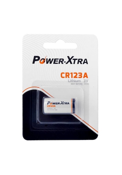 Power-xtra Cr123a Lithium Pil - Tekli Blister