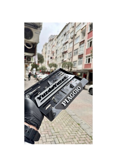 Pıaggıo Uyumlu Motor Plakalık - 857295091