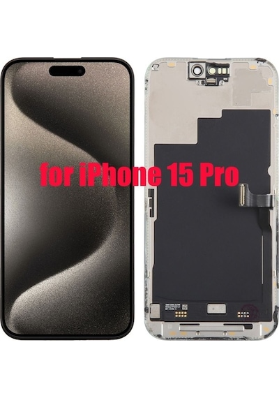 İphone 15 Pro Uyumlu Ekran Zy İncel Fhd+ Cof 1080p 120hz