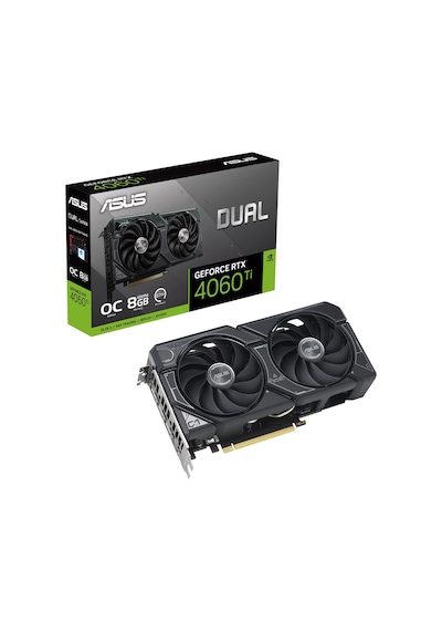 Asus NVIDIA GeForce RTX 4060 Ti Dual OC DUAL-RTX4060TI-O8G 8 GB GDDR6 128 Bit Ekran Kartı